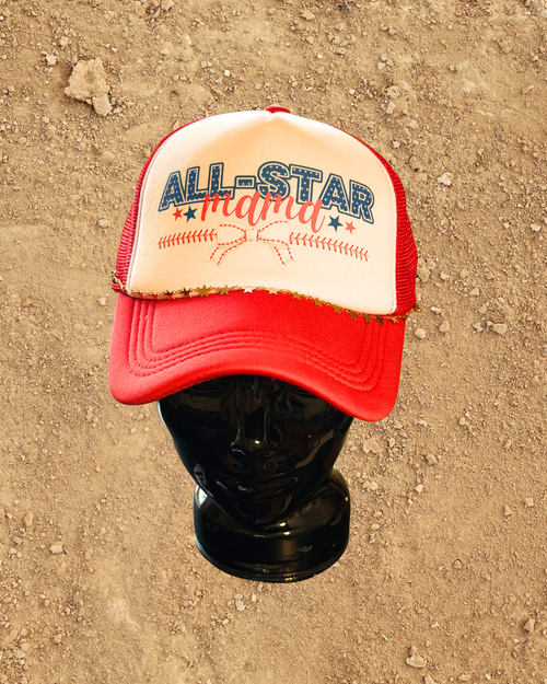 All Star Mama Hat with Hat chain