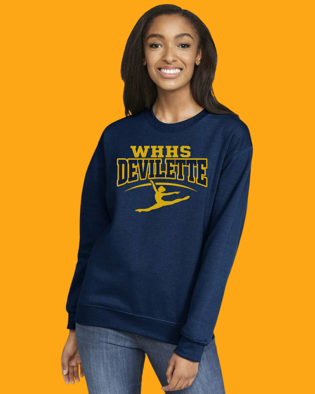 Devilette Crewneck Sweatshirt (2XL-4XL)