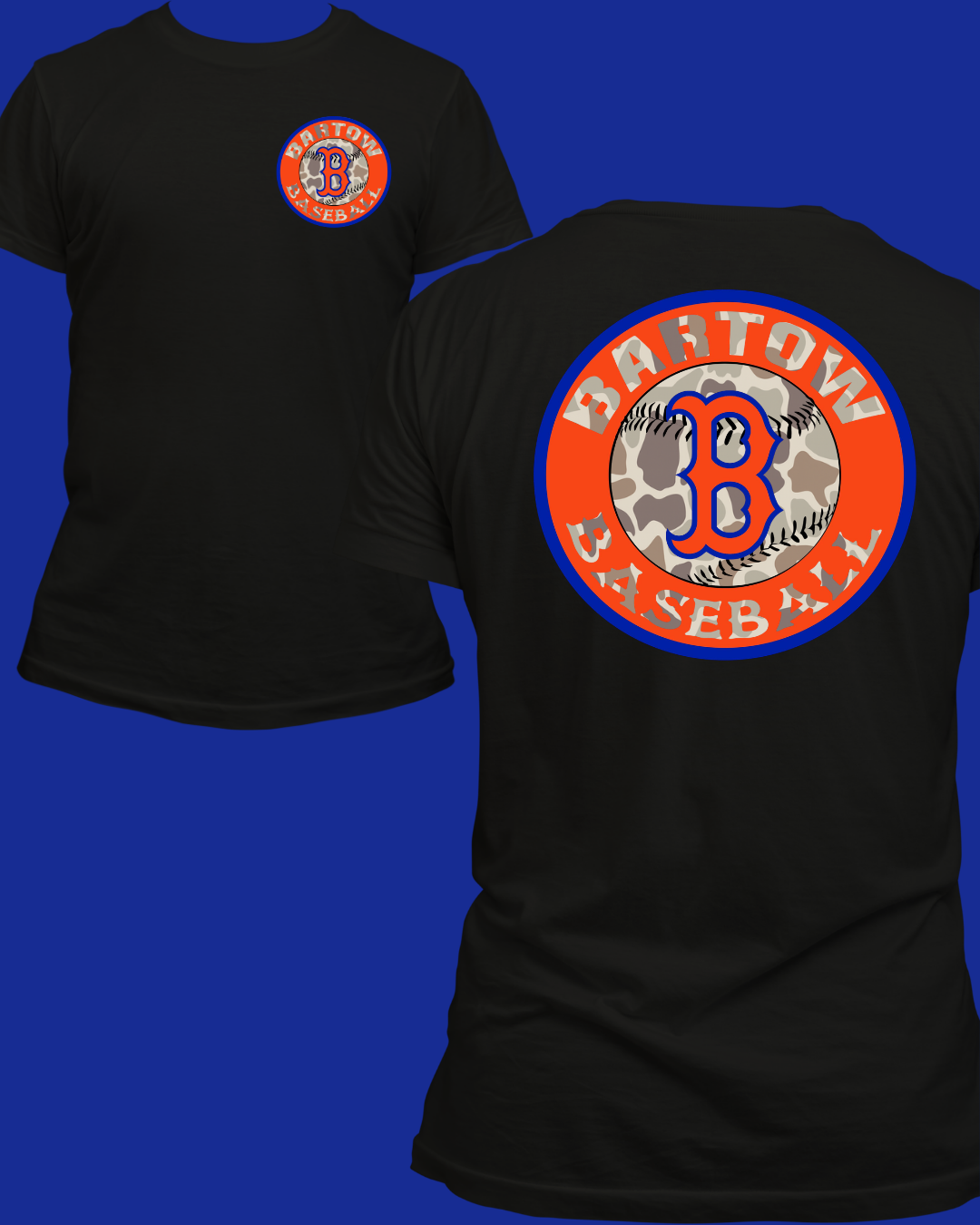 Bartow Logo Duck Camo
