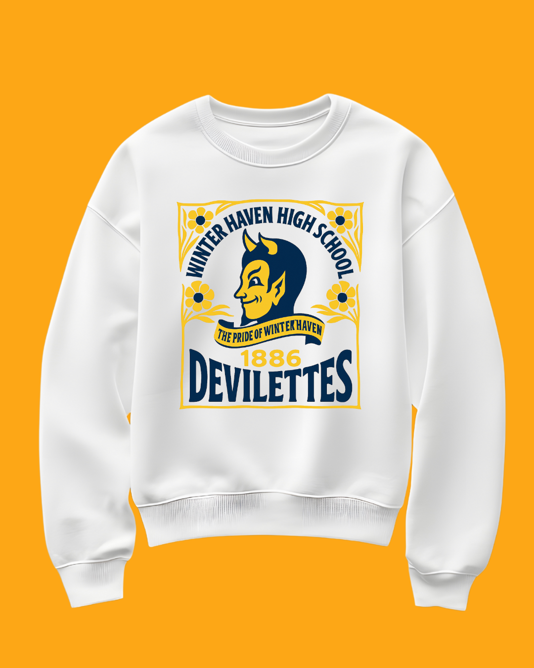 Devilette Crewneck Sweatshirt (2XL-4XL)