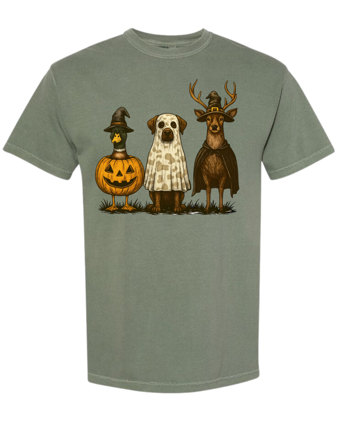 Duck, Dog, and Deer