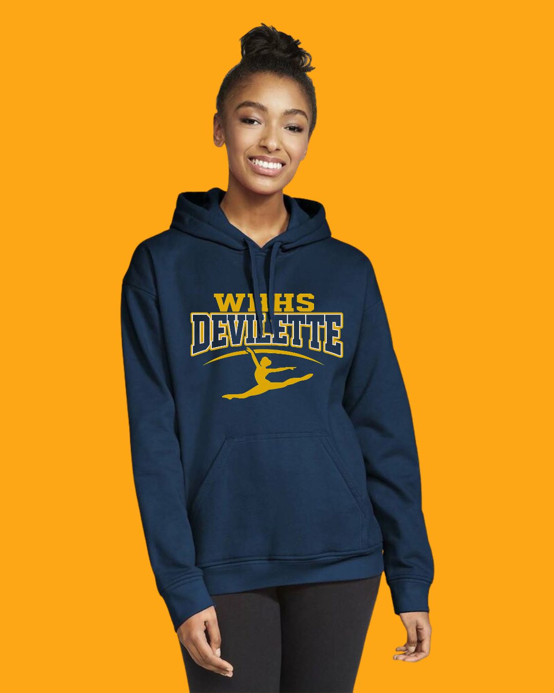 Devilette Hooded Sweatshirt (2XL-4XL)