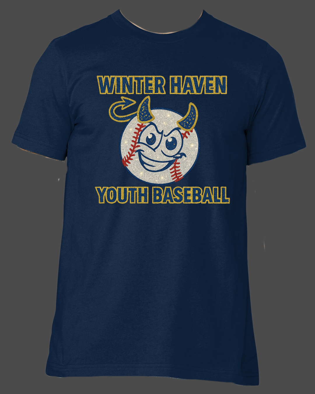 WH Baseball Glitter