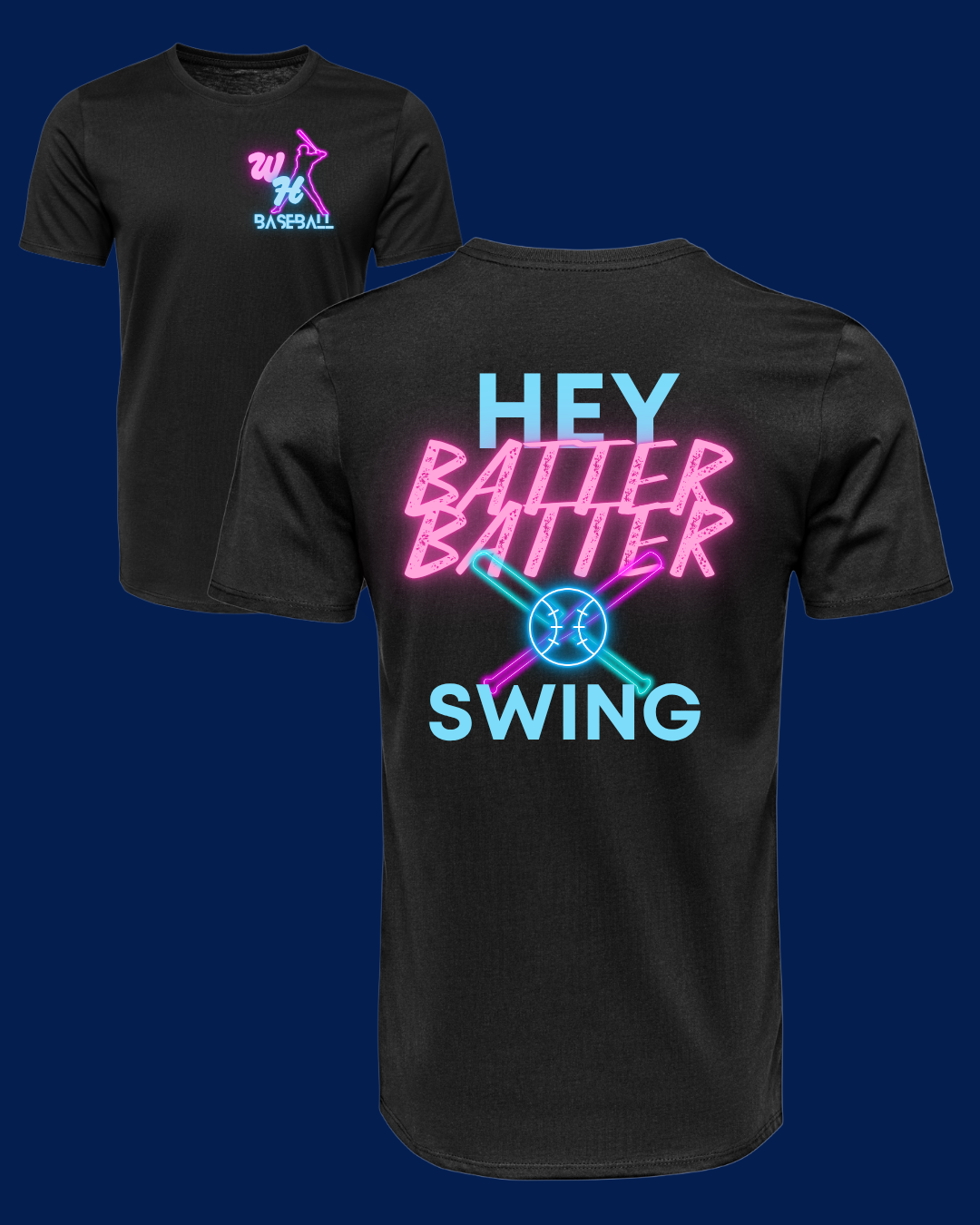 Neon Hey Batter Batter