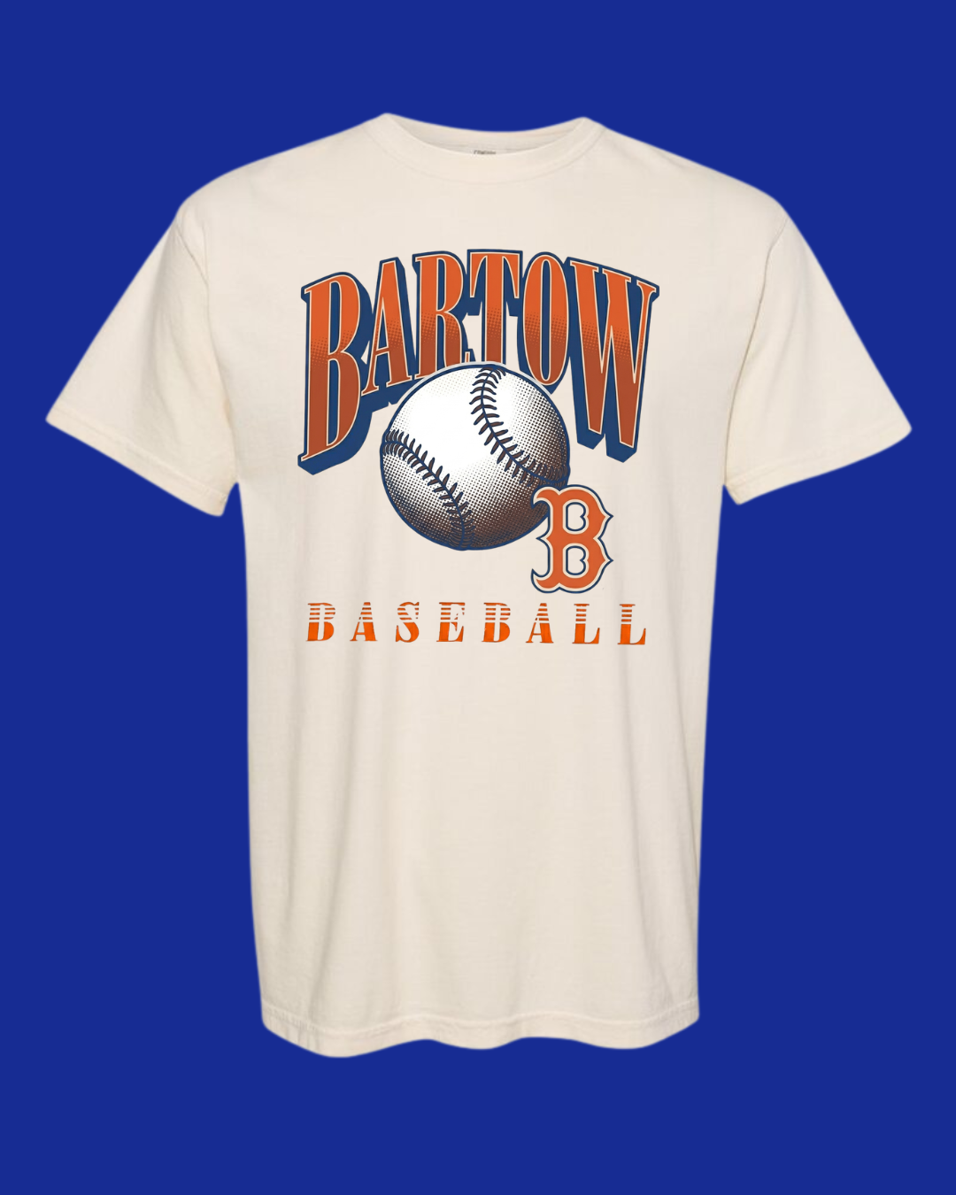 Vintage Look Bartow Baseball