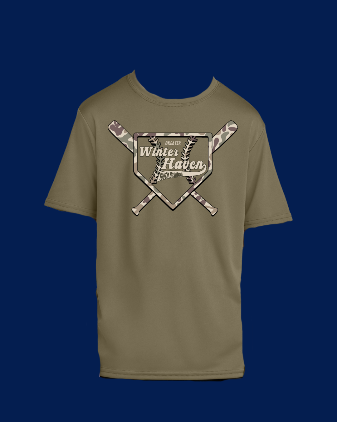 SALE-WH Youth Baseball Camo-Youth